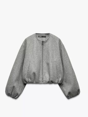 ZARA Soft Bomber Jacket